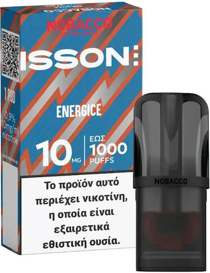 Nobacco Isson Iii Pod Energice 10mg 2ml