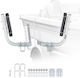 Vevor Boat Trailer Guides 470 Mm/520 Mm Height Adjustable Trailers Guide 2pcs Thickened High-duty Steel Trailer Guide-ons Smooth Roller Guidance V-hull Boats Small To Mid-size Boats