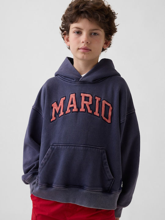 GAP Fleece Kids Sweatshirt with Hood and Pocket...