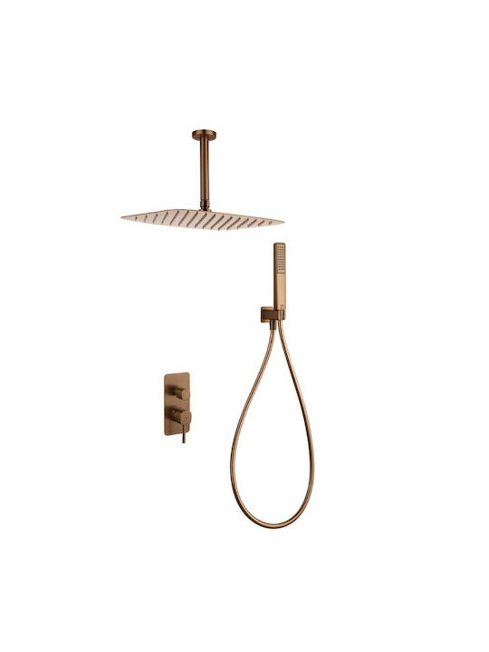 Imex Built-in Mixer Phone and Shower Head Set f...