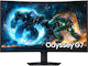 Samsung Odyssey G7 G75F VA HDR Curved Gaming Монитор 37" 4K 3840x2160 165Hz с Време на Реакция 1ms GTG