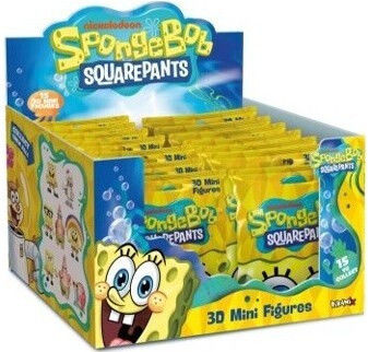 Just Toys Spongebob Movie Spongebob Movie 3d Mini Figures Foil Bag Asst 0607