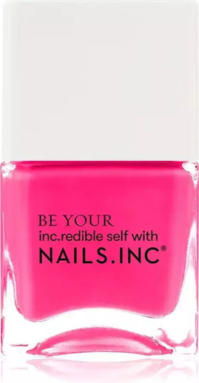 Nails Inc Glossy Βερνίκι Νυχιών Neon Shade: Sun Street Passage 14ml