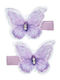 Souza For Kids Set Clame De Păr Pentru Copii Cu Clemă În Culoare Violet 2 Bucăți