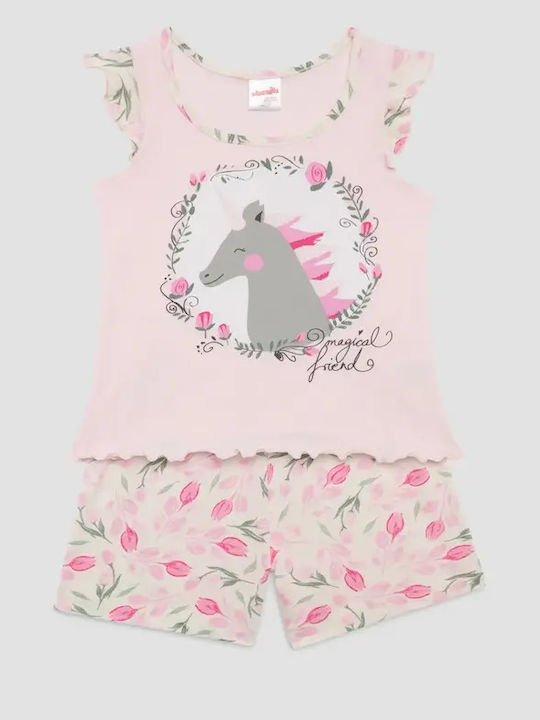 Minerva Kids Summer Pink Pajama Magical Dream