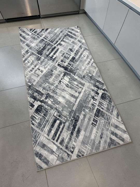 Linea Home 5213 Non-Slip Round Gray Rug Φ150cm