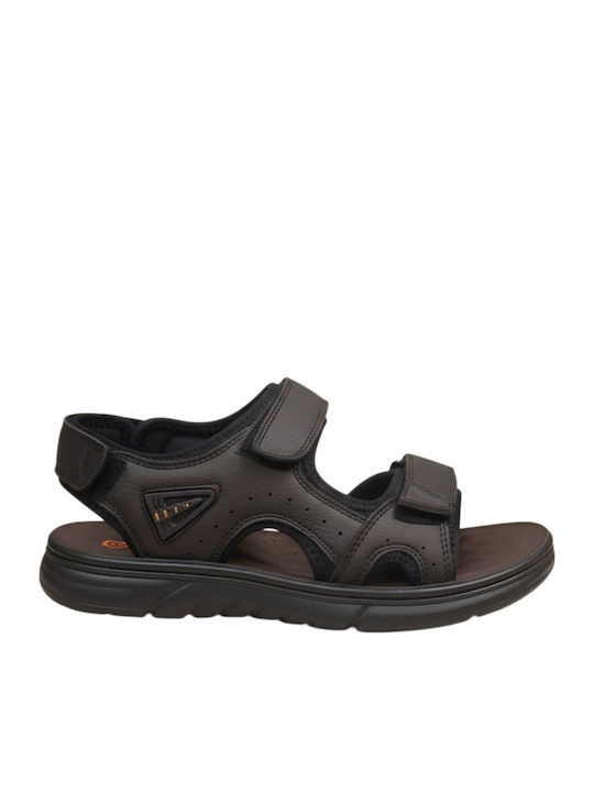 B-Soft Men's Sandals In Brown Colour