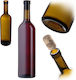 Wine Bottle Cork Bordeaux 0.75l 750ml Glass Bottles Wine Cider