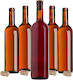 10 Pcs Glass Bottles Wine Liqueur Wine Bottle 0.75l 750ml + Stoppers