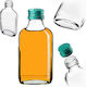 Kadax Wein-/Getränkeflasche 100ml Grüne Kappe 1 Stück