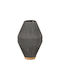 Fylliana Fl23001 Wooden Table Lamp for E27 Socket with Gray Shade and Base