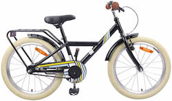 vidaXL 18" Детски Велосипед BMX Черен