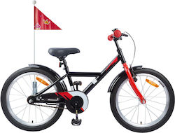 vidaXL 18" Детски Велосипед BMX Черен