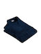 Homelovers Homelovers Bademantel Mit Halsband Blau 350g/m²