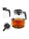Kadax Glas Teekanne Grau 1500ml
