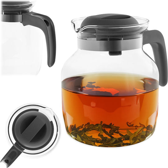 Kadax Τσαγιέρα Γυάλινη 1500ml