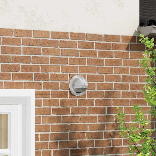 Vidaxl Καπάκια Αερισμού 2 Pcs Ασημί 150 Mm Ανοξείδωτο Ατσάλι