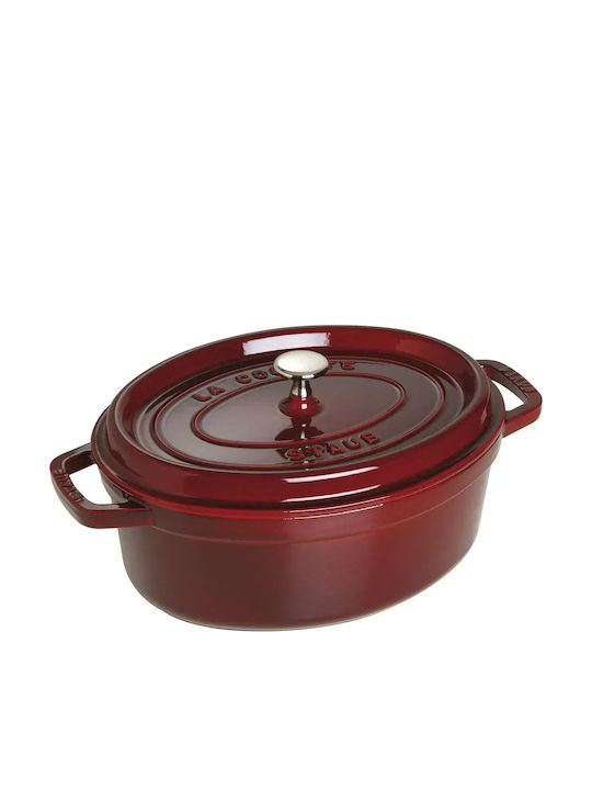 Staub La Cocotte Niederländischer Ofen Oval Gusseisen 29x29cm 4,2l