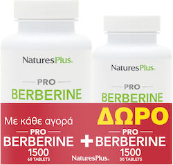 Nature's Plus Pro Berberine 1500mg 90 ταμπλέτες Natural Nature's Plus Pro Berberine 1500mg 90 ταμπλέτες Natural