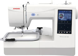 Janome Professionelle Nähmaschine Weiß
