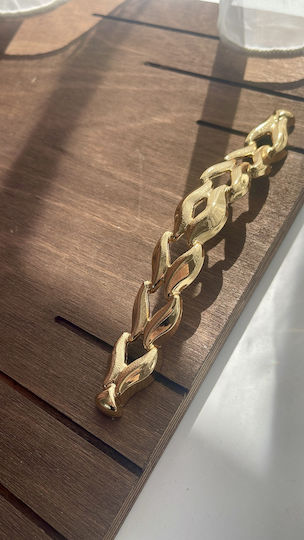 Wedding Tray Made of Gold Wooden