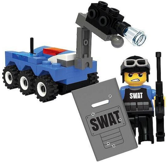 Blocki Cuburi De Construit MYPOLICE Pentru 6+ Ani