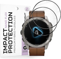 Techsuit Nano Flex Screen Protector Garmin Fenix 8 / Fenix 8 Pro 51mm 2τμχ