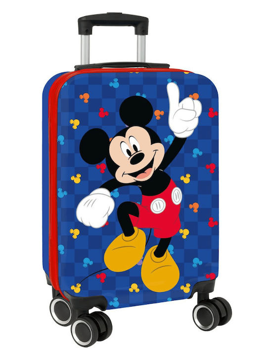 Mickey Mouse Trolley Kabinenkoffer 57cm Räder – Blauer Good Day