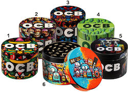 Ocb Grinder Τρίφτης «bunt» 43mm 4 Parts Διάφορα Σχέδια