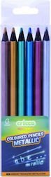 Cricco Jumbo Metallic Triangle Crayons 6 Colors Cricco Jumbo Metallic Triangle Crayons 6 Colors