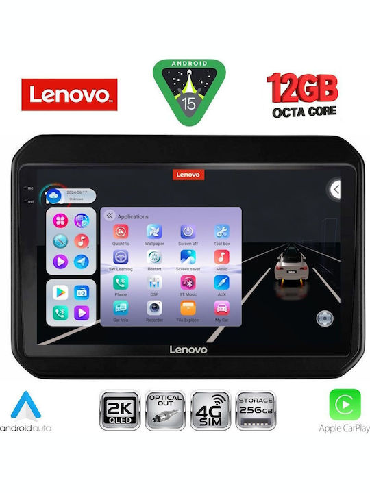 Lenovo Car Audio System for Suzuki Ignis BMW X1 / X3 / X4 2016 (Bluetooth/USB/WiFi/GPS/Apple CarPlay/Android Auto) with 9" Touch Screen