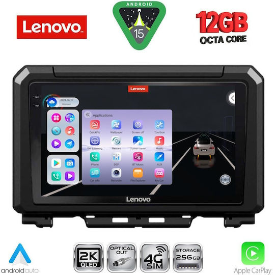Lenovo Ηχοσύστημα Αυτοκινήτου για Suzuki Jimny BMW X1 / X3 / X4 2017 (Bluetooth/USB/WiFi/GPS/Apple-Carplay/Android-Auto) με Οθόνη Αφής 9"