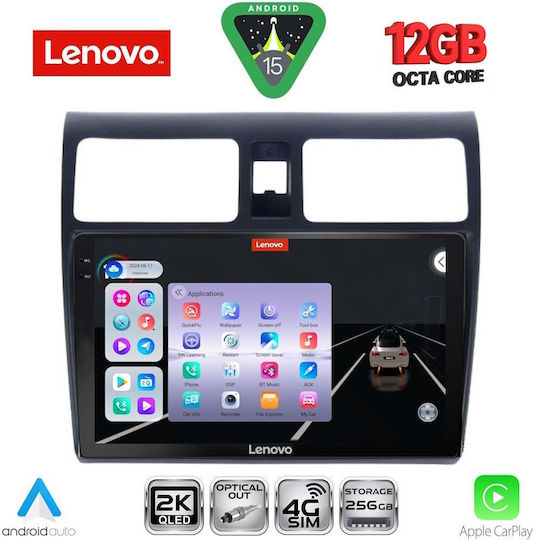 Lenovo Ηχοσύστημα Αυτοκινήτου για Suzuki Swift BMW X1 / X3 / X4 2005-2011 (Bluetooth/USB/WiFi/GPS/Apple-Carplay/Android-Auto) με Οθόνη Αφής 10"