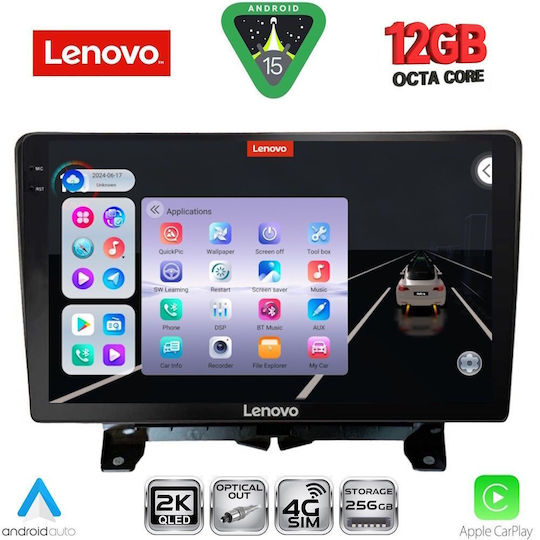Lenovo Car Audio System for BMW X1 / X3 / X4 Land Rover Discovery / Range Rover Sport 2004-2009 Bluetooth USB WiFi GPS Apple CarPlay Android Auto with 9" Touch Screen