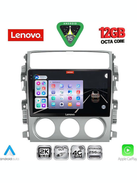 Lenovo Car Audio System for Suzuki Liana BMW X1 / X3 / X4 2001-2007 Bluetooth USB WiFi GPS Apple CarPlay Android Auto with 9" Touch Screen