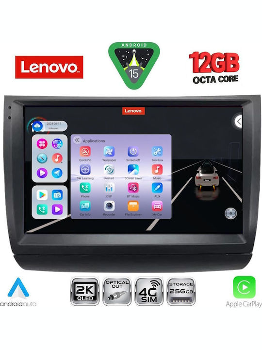 Lenovo Car Audio System for Toyota Prius BMW X1 / X3 / X4 2003-2009 Bluetooth USB WiFi GPS Apple CarPlay Android Auto with 9" Touch Screen