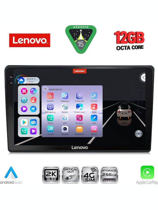 Lenovo Car Audio System for Toyota Yaris BMW X1 / X3 / X4 1999-2006 Bluetooth USB WiFi GPS Apple CarPlay Android Auto with 9" Touch Screen