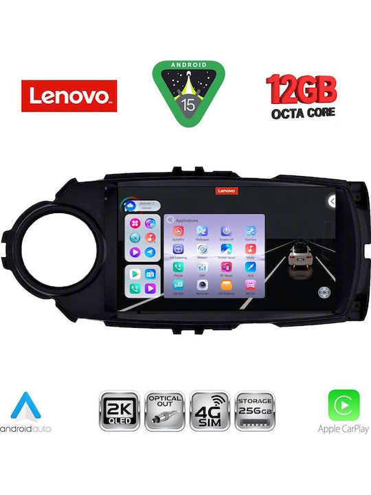 Lenovo Ηχοσύστημα Αυτοκινήτου για Toyota Yaris BMW X1 / X3 / X4 2015-2020 (Bluetooth/USB/WiFi/GPS/Apple-Carplay/Android-Auto) με Οθόνη Αφής 9"