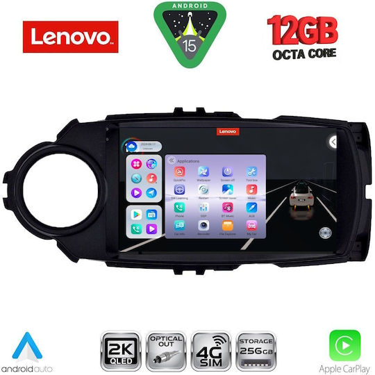 Lenovo Автомобилна Аудио Система За Toyota Yaris BMW X1 / X3 / X4 2015-2020 Bluetooth USB WiFi GPS Apple CarPlay Android Auto С Touch Screen 9"