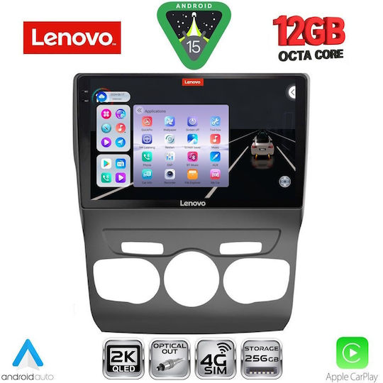 Lenovo Ηχοσύστημα Αυτοκινήτου για Citroen C4 / DS4 BMW X1 / X3 / X4 2011-2018 (Bluetooth/USB/WiFi/GPS/Apple-Carplay/Android-Auto) με Οθόνη Αφής 10"