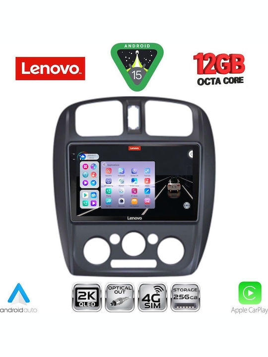 Lenovo Car Audio System for BMW X1 / X3 / X4 Mazda 323 1998-2004 (Bluetooth/USB/Wi-Fi/GPS/Apple CarPlay/Android Auto) with 9" Touch Screen