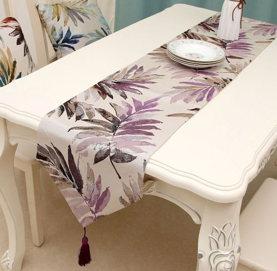 FRIPIA Runner Violet 32x180 cm