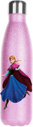 Photoretous Thermosflasche Frozen 500ml Rosa Glitter Photoretous Thermosflasche Frozen 500ml Rosa Glitter