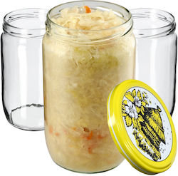 Kadax Glas Gefäß 720ml (8 Stück)