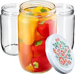 Kadax Glas Gefäß 720ml (8 Stück)