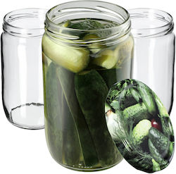 Kadax Glass Jar 720ml (8pcs)