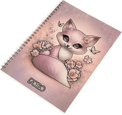 Polo Spiral Notebook Ruled B5 90 Paper Sheets 3...