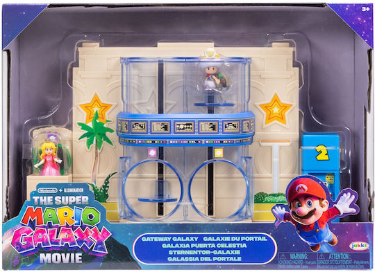 Super Mario Galaxy Movie Diorama Playset 432274 Toys