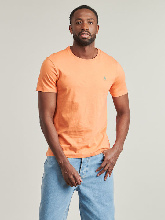 Ralph Lauren Polo Μπλούζα Κοντομάνικη Πορτοκαλί