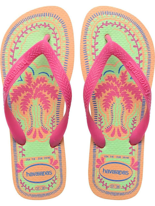 Havaianas Top Summer Vibes Flip Flops Peach
